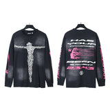Hellstar long-sleeve T-shirt summer, loose pullover long-sleeve T-shirt