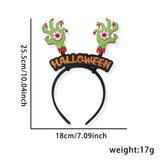Halloween headband Halloween Cat Ear & Pumpkin Headband – Ghost & Rose Party Hair Accessory