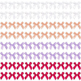 Themed Party Supplies Polyester Mini Handmade Bows – Coquette Theme Party Decorations & Gift Box Accessories