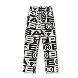 Bathing Ape Pants Shark Loose Casual Pants