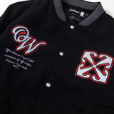 Off white jacket spring & fall style outwear for men and women