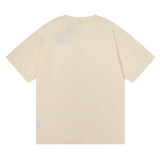 Rhude T Shirt Micro Label Letter Retro Printed Short Sleeve T-Shirt