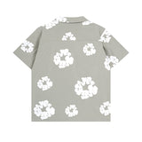 Denim Tears T Shirts Kapok Short-Sleeved Shirt Casual Shirt