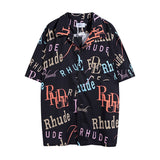 Rhude T Shirt Casual Short Sleeve Shirt