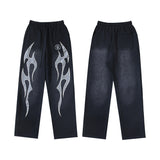 Hellstar Hoodie & Pants Wash Water Make Old Hoodies Sweater Trousers