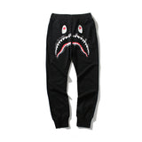 Bathing Ape Pants Shark Head Camouflage Printed Men's and Women's Casual Pants