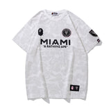 Bathing Ape T Shirt Joint Multi-Color Camouflage Short Sleeve T-Shirt