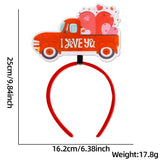 Themed Party Supplies Bachelorette Party Heart Headband – Valentine’s Day Love-Themed Bar Accessories
