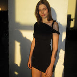 Women Tops Unique Design Elegant Dress (Hzl0412)