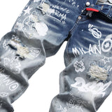 DSQ Jeans Ripped Stretch Jeans