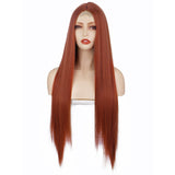Women's Wigs Long Straight Hair Small Lace Wig Lace Chemical Fiber Lace Headgear Lace Wigs
