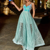 Women Dresses Elegant Fashion Casual Dress (HWFS0410)