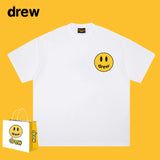 Drew T Shirts T-shirt Smiley Face Short Sleeve