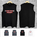 Purple Brand Tank T Shirts Sleeveless T-shirt Vest
