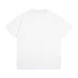 Denim Tears T Shirts D.T Kapok Five-Pointed Star Letter Print Short-Sleeve T-shirt