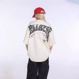 Hellstar T Shirt Vintage Abyss Eye vin Loose Short Sleeve Casual T-Shirt