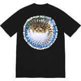 Mens T-shirts 23SS Blowfish Tee small fishbone blowfish spiral bogo short sleeve