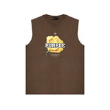 Purple Brand Tank T Shirts Sleeveless T-shirt Vest