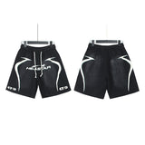 Hellstar T Shirts & Shorts Washing Print Short Sleeve T-Shirt Shorts Summer