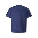 Men t shirts summer distressed washed short sleeves