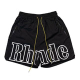 Rhude Shorts 3M Reflective Casual Sports Shorts Beach Pants