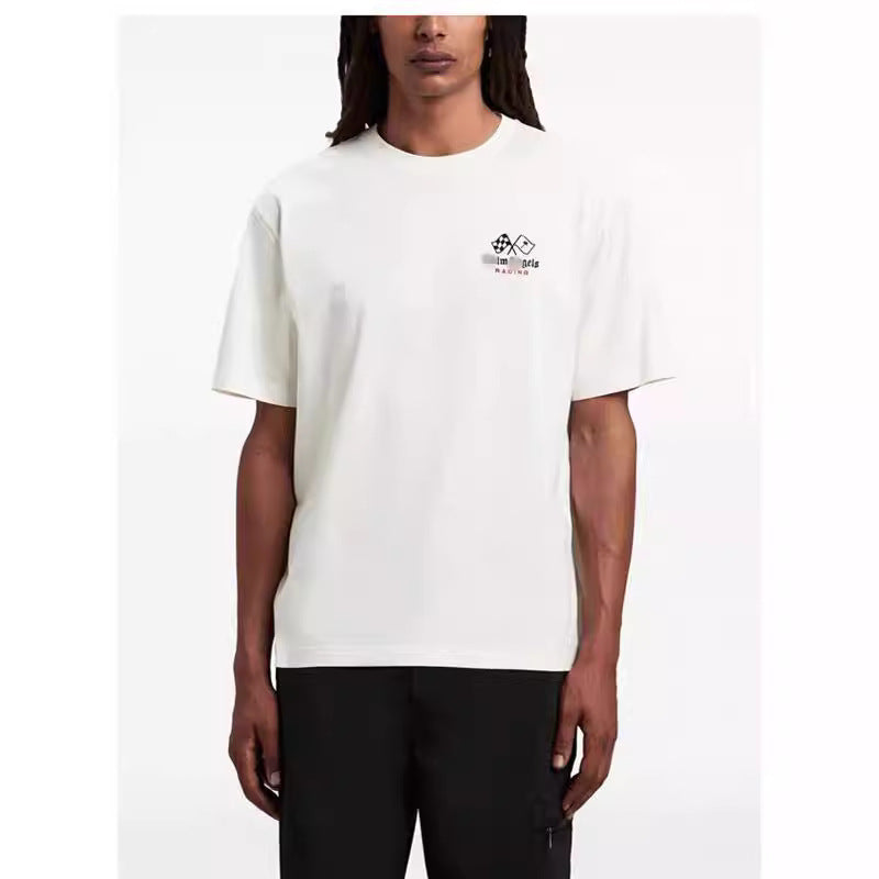 Palm Angels T Shirts Tour Rally Joint Short Sleeve T-Shirt