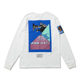 C.e sweatshirt geometric pattern round neck pullover long sleeves for men and women