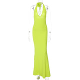 Women Dresses Sexy Minimalist Temperament Banquet Dress