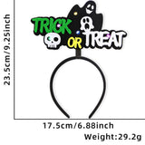 Halloween headband Halloween Light-Up Headband – Glowing Ghost & Bat Party Accessory