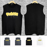Purple Brand Tank T Shirts Sleeveless T-shirt Vest