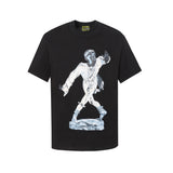 Denim Tears T Shirts 24S Kapok Geometric Pattern Short Sleeve T-shirt