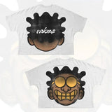 Street Unisex T-shirt Cartoon Pattern Street Tee