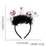 Halloween headband Halloween Headband – Party Decoration & Photo Prop with Bats, Cats & Pumpkins