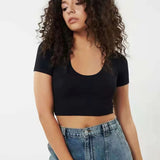 Women Tops Fashion Sexy Cool Vest (ZJ0415)