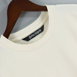 Palm Angels T Shirts Sketch Break Shark Alphabet Short Sleeve T-Shirt