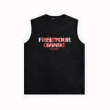 Purple Brand Tank T Shirts Sleeveless T-shirt Vest