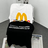 Men T-shirts CPFM X McDonalds X Cacus Jack Short Sleeve T-Shirts Men and Women