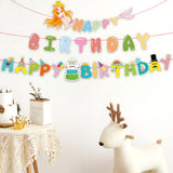 Themed Party Supplies Mermaid Theme Birthday Banner – Ocean Party Garland Decoration