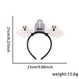 Halloween headband Halloween Cat Ear & Pumpkin Headband – Ghost & Rose Party Hair Accessory