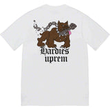 Mens T-shirts 23ssHARDIES DOG TEE Bully Dog Pet Dog Short Sleeve