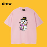 Drew T Shirts T-shirt Snowman Print