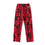Bathing Ape Pants Shark Loose Casual Pants