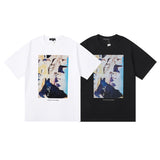 Purple Brand T Shirts Purple Micro Label Letter Pattern Printed Short Sleeve T-Shirt