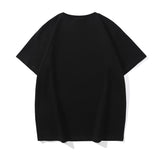 Bathing Ape T-Shirt Ape Man Bronzing Printing Short Sleeve T-Shirt