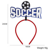 Themed Party Supplies Soccer Headband – 2026 North America World Cup Fan Cheering Accessory