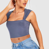 Women Tops  Fashion Sexy Vest (ZJ0415)