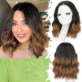 Women's Wigs Silicone Net 4X1 Lace Graduation Short Bob Curly Lace Wig