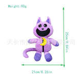 Plush Toys smilingcritters Plush Toys Purple Cat Monster Smiling Animals Helldog Dolls