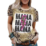 Mother Day Clothing Slogan Printed T-shirt for Women