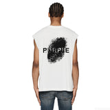Purple Brand Tank T Shirts Sleeveless T-shirt Vest